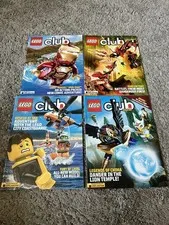Lego Club Magazine - Lot of 4 magazines from 2013