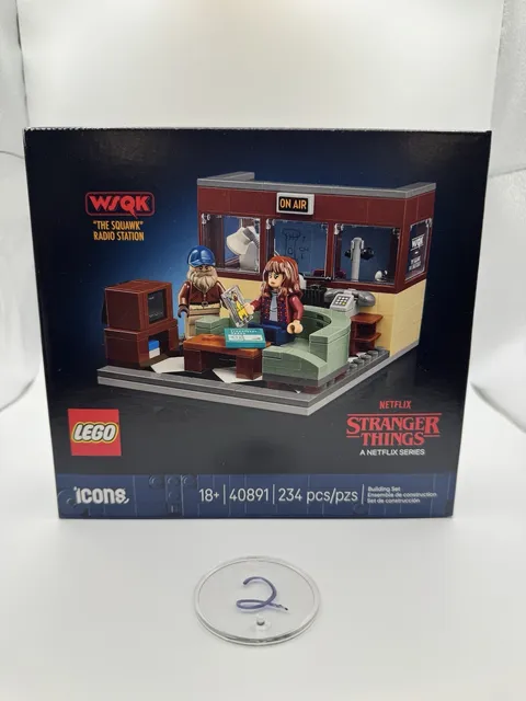 LEGO Set #40891 Stranger Things - Squawk Radio Station GWP LTD. Edition- #2