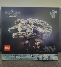 LEGO Star Wars 75375 Millennium Falcon Complete Set 921pcs 18+ Stand