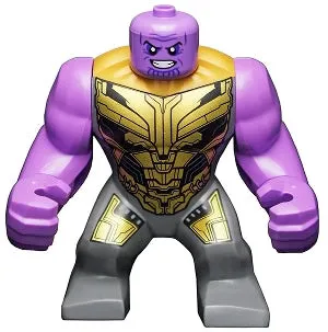 LEGO® Minifigure Super Heroes sh0733 Thanos Large Figure Medium Lavender Arms