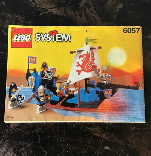 Lego Castle Sea Serpent Set 6057 Manual (Manual Only) Vintage