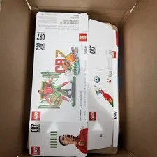 LEGO Editions Cristiano Ronaldo Collector's Set Co-Pack 66823 BOX ONLY PACKAGING