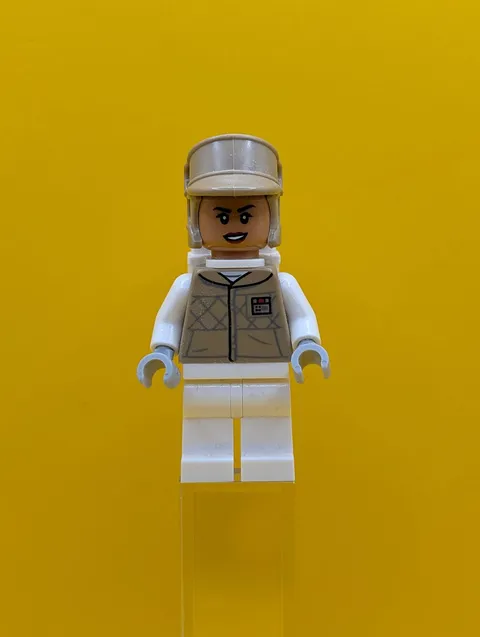 Hoth Rebel Trooper sw1313 Dark Tan Uniform Female (Kori Zaran) Star Wars Lego Mi
