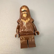 LEGO Star Wars Chewbacca Minifigure Plastic Figure Brown