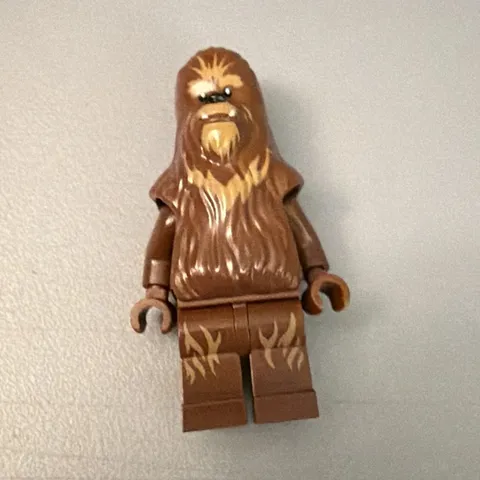 LEGO Star Wars Chewbacca Minifigure Plastic Figure Brown