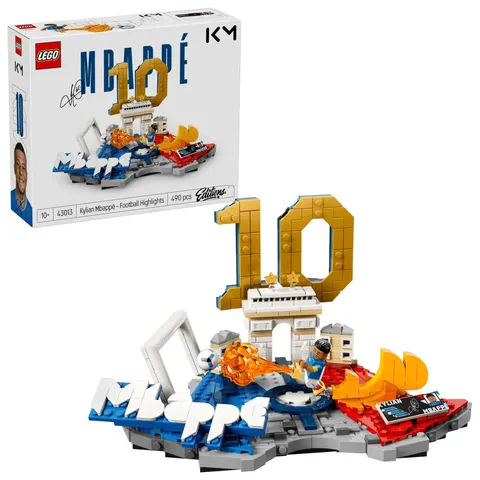 LEGO Editions Kylian Mbappé - piłkarskie momenty 43013 LEGO