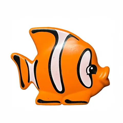 Lego Duplo Clownfish Figure Orange Fish Replacement #10910 Submarine Adventure