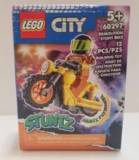 Lego City Stuntz Stunts Demolition Stunt Bike 60297 Complete Brand New Sealed