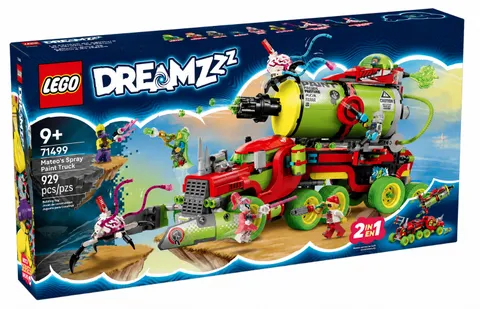 LEGO DREAMZzz Mateos Spray Paint Truck Building Toy #71499 - NEW IN BOX