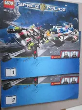 Lego Building Instructions Instruction 5973 Space Police Part 1 and 2 Part 1 and 2 