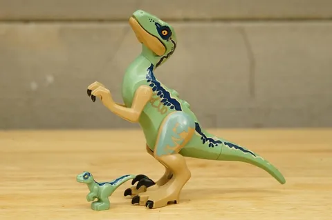 BLUE Raptor Velociraptor 75930 75928 Jurassic World LEGO Dinosaur & Baby