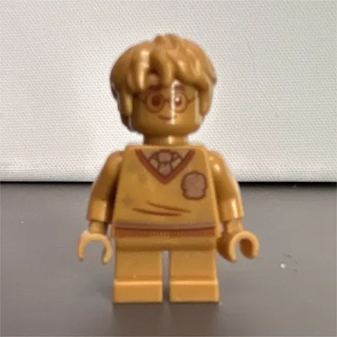 LEGO Harry Potter 20th Anniversary Gold Harry Potter Minifigure, Plastic