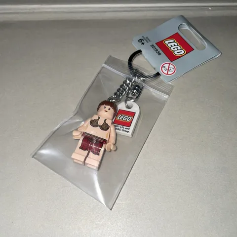New Lego Star Wars Princess Leia Slave Minifigure Keychain 851938