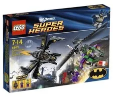 LEGO DC SUPER HEROES 6863 Batwing Battle Over Gotham City Batman Joker Complete