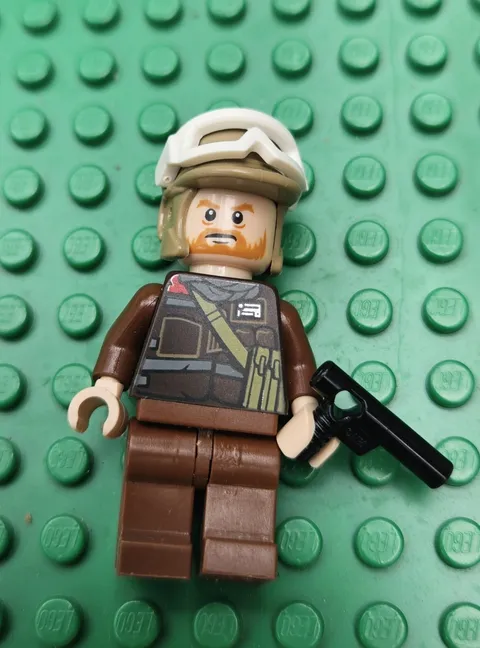 LEGO Star Wars Rebel Trooper Corporal Rostok Minifigure sw0804