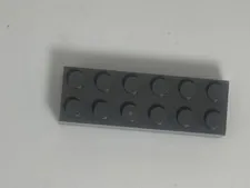 LEGO-GRAY-Brick 2 x 6 DARK BLUE GRAY