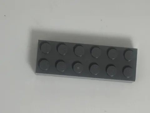 LEGO-GRAY-Brick 2 x 6 DARK BLUE GRAY