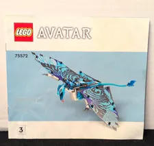 LEGO Avatar Ilu Discovery 75572 Instruction Manual Booklet English