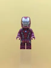 Iron Man sh1017 Mark 46 Armor, Large Helmet Visor Marvel Lego Minifigure
