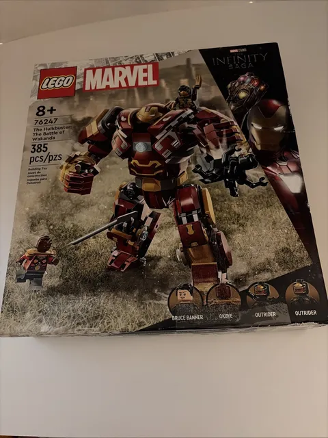 LEGO Super Heroes: The Hulkbuster: The Battle of Wakanda (76247) New, Box Open.
