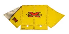 Authentic LEGO 6584 - Cloth Tent, Extreme Team - Yellow - Good Condition