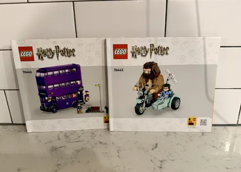 LEGO Harry Potter Set 76446 and 76443 Instruction Manual Only No Bricks