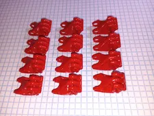 12 Bionicle Lego 64251 Red Bionicle Fist w/ Axle Hole - 3 fingers WYSIWYG 12 Red