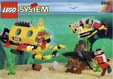 LEGO® Divers Building Instructions -#6442.  Year: 1997