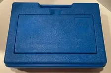 Vintage 1983 Hard Blue Plastic LEGO Carrying Storage Case