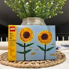 LEGO Botanical 40524 Sunflowers New Factory Sealed 8+ 191pcs