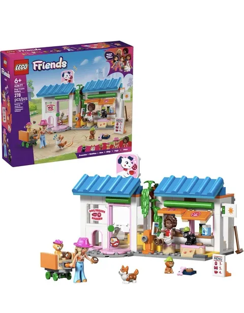 LEGO Friends  42677 Dog Treats Bakery 278 PCs  Ages 6+ New
