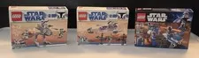 Lego Star Wars Battle Pack 3-Set (8014, 8015, 7914) Sealed