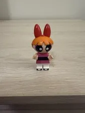 LEGO Powerpuff Girls Blossom Minifigure Figure Pink Dress Orange Hair 41287