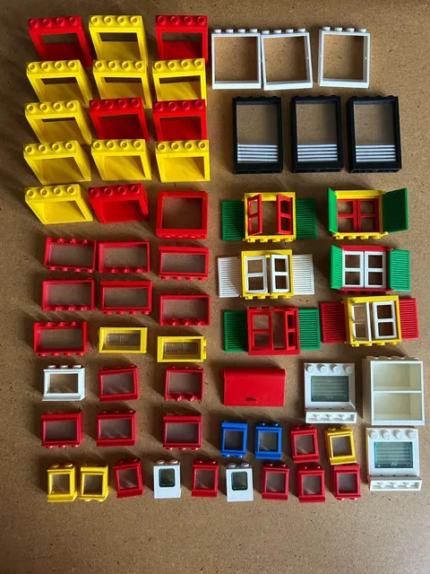 Lego Doors, Windows, Pieces, Misc. Bulk Lot
