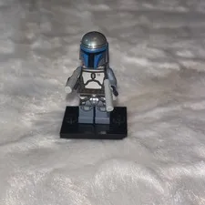LEGO Star Wars Jango Fett Minifigure Angry Face Bounty Hunter 75191 sw0845