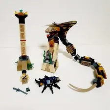 LEGO Pharaoh's Quest Cobra Statue Scarab Pharaoh's Quest Jake Raines Toy