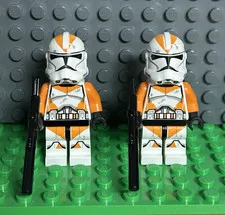 LEGO Star Wars 212th Clone Trooper Minifigures Lot of 2 w/Blasters