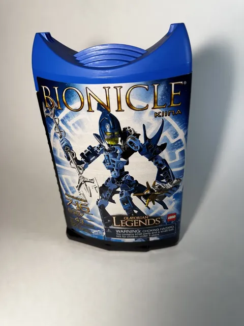 Lego Bionicle Glatorian Legends Kiina 8987 Set Still Factory Sealed NEW