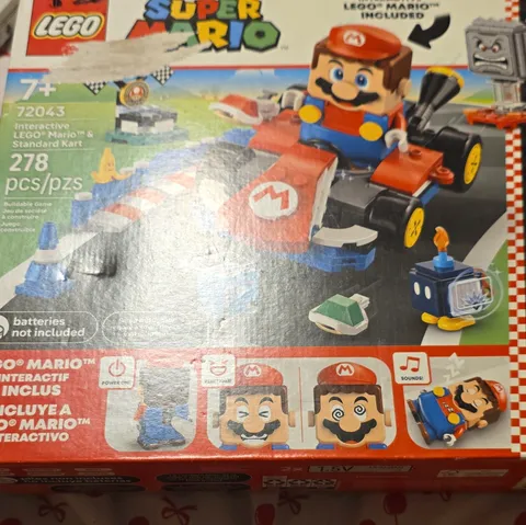 LEGO Super Mario Mario Kart 72043 Interactive Mario & Standard Kart 278 pcs
