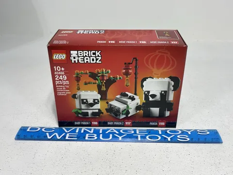 LEGO BRICKHEADZ (40466) Panda, Baby Panda 1, Baby Panda 2 ~NEW~ Chinese New Year