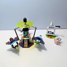 LEGO Friends 41128 Amusement Park Space Ride Complete Set 194pcs, No Box