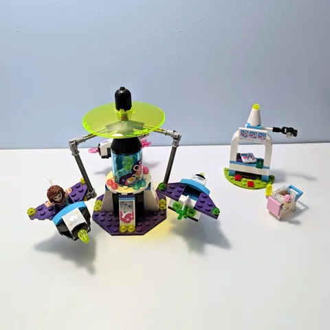 LEGO Friends 41128 Amusement Park Space Ride Complete Set 194pcs, No Box