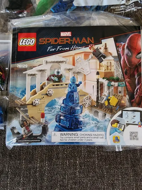 LEGO Marvel: Hydro-Man Attack (76129) complete set with minifig