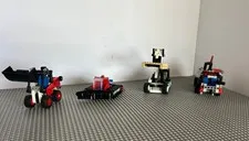 Lego 42084 42116 42133 42147  Technic Lot 4 Sets Telehandler Dump Truck Snow
