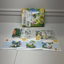 LEGO Creator 3 in 1 31384 Colorful Hummingbird Incomplete Open Box Missing Bag 2