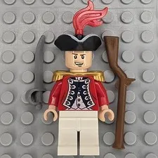 Lego Pirates of the Caribbean Minifigure POC018 King George's Officer