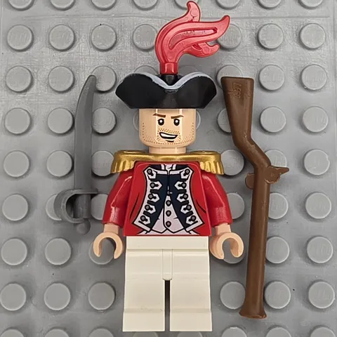 Lego Pirates of the Caribbean Minifigure POC018 King George's Officer