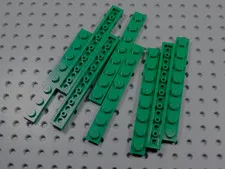 LEGO Lot of 8 Green 1x8 Plates BM