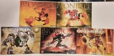 Lego Bionicle Instruction Manual Lot 8534 8563 8577 8592 8601