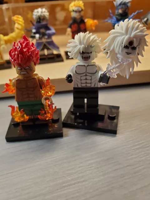 Lego 8 Gates Might Guy & Madara FEELINGS BRAND